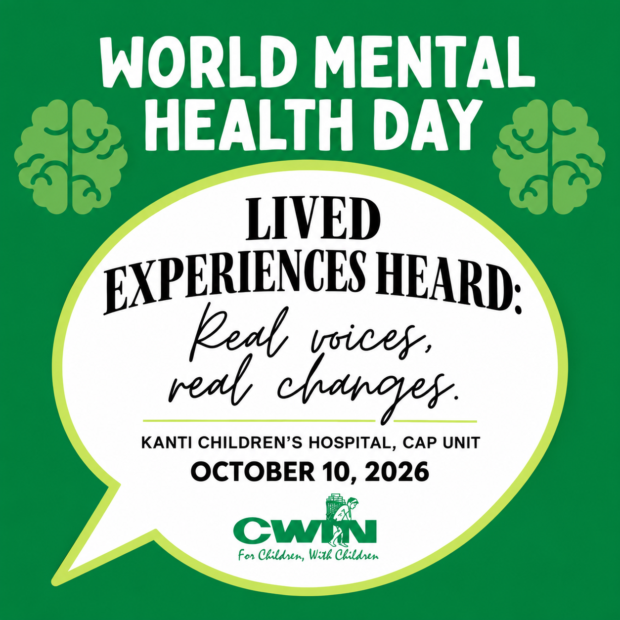 Celebrating World Mental Health Day 2026